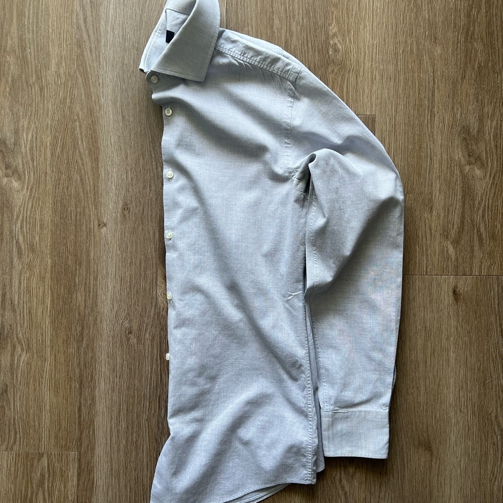 Hugo Boss Grey Dress Shirt - Picture 3 of 4